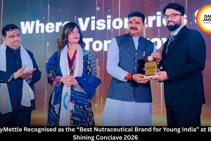 GetmyMettle Recognised as the “Best Nutraceutical Brand for Young India” at Bharat Shining Conclave 2026