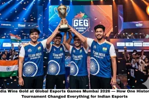 India Wins Gold at Global Esports Games Mumbai 2026 — How One Historic Tournament Changed Everything for Indian Esports