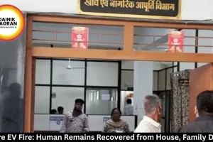 Indore EV Fire: Human Remains Recovered from House, Family Denies
