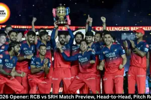 IPL 2026 Opener: RCB vs SRH Match Preview, Head-to-Head, Pitch Report