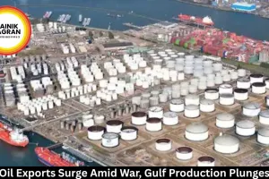 Iran Oil Exports Surge Amid War, Gulf Production Plunges 70%