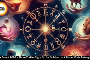 Jupiter Direct 2026 – Three Zodiac Signs Strike Gold as Luck Planet Ends Retrograde