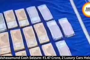 Mahasamund Cash Seizure: ₹1.47 Crore, 2 Luxury Cars Held