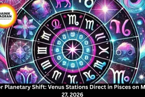 Major Planetary Shift: Venus Stations Direct in Pisces on March 27, 2026