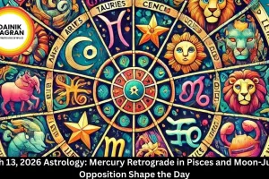 March 13, 2026 Astrology: Mercury Retrograde in Pisces and Moon-Jupiter Opposition Shape the Day