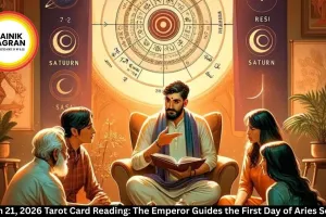 March 21, 2026 Tarot Card Reading: The Emperor Guides the First Day of Aries Season