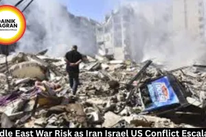  Middle East War Risk as Iran Israel US Conflict Escalates