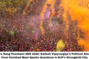 Indore Rang Panchami GER 2026: Kailash Vijayvargiya's Political Absence From Parishad Meet Sparks Questions in BJP's Stronghold City