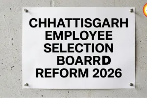 Chhattisgarh Employee Selection Board Reform Proposal: Bold Accountability Move or Recipe for Recruitment Chaos?