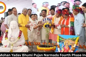 CM Mohan Yadav Bhumi Pujan Narmada Fourth Phase Indore