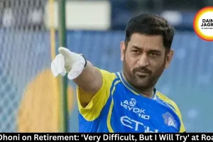 MS Dhoni on Retirement: 'Very Difficult, But I Will Try' at Roar 26