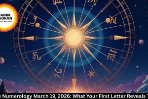 Name Numerology March 19, 2026: What Your First Letter Reveals Today