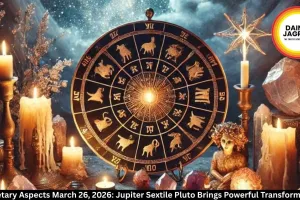 Planetary Aspects March 26, 2026: Jupiter Sextile Pluto Brings Powerful Transformation