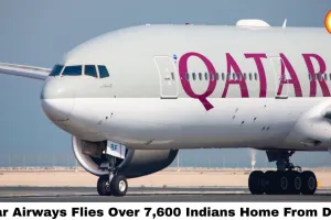 Qatar Airways Flies Over 7,600 Indians Home From Doha in 3 Days — Inside India's Largest Gulf Evacuation Since the Iran War Began