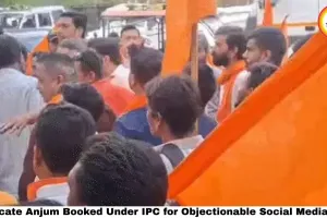  Raipur Advocate Anjum Khan Booked Under IPC for Objectionable Social Media Post on Hindu Deities — Hindu Groups Surround Rajatalab Police Station, Tension in Area