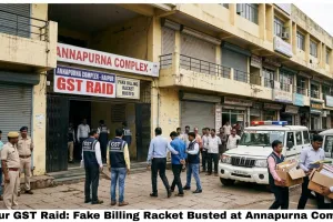 Raipur GST Raid: Fake Billing Racket Busted at Annapurna Complex, Laxmi Commercial and SRS Traders Under Scanner