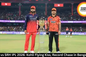 RCB vs SRH IPL 2026: Kohli Flying Kiss, Record Chase in Bengaluru