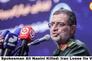  IRGC Spokesman Ali Mohammad Naeini Killed: Iran Loses Its Voice — Fourth Senior Leader Dead in One Week as US-Israel War Enters Day 21