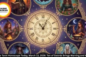  Scorpio Tarot Horoscope Today, March 13, 2026: Ten of Swords Brings Warning and Wisdom