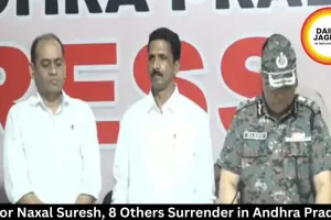 Senior Naxal Suresh, 8 Others Surrender in Andhra Pradesh 