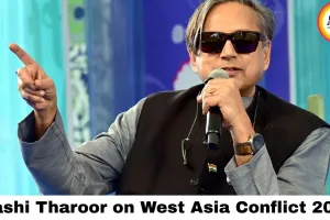 Shashi Tharoor on West Asia Conflict 2026: 