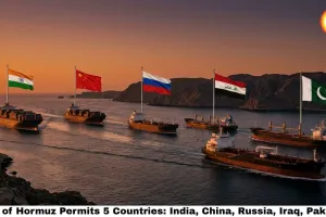 Strait of Hormuz Permits 5 Countries: India, China, Russia, Iraq, Pakistan Get Safe Passage