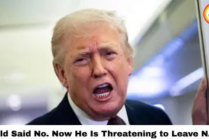 Trump Wanted the World to Open Hormuz. The World Said No. Now He Is Threatening to Leave NATO.