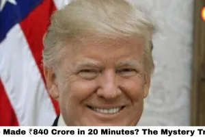 Who Made ₹840 Crore in 20 Minutes? The Mystery Trade Before Trump's Iran U-Turn Raises Serious Insider Trading Fears