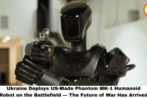 Ukraine Deploys US-Made Phantom MK-1 Humanoid Robot on the Battlefield — The Future of War Has Arrived