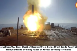 US-Israel-Iran War Live: Strait of Hormuz Crisis Sends Brent Crude Past $106 — Trump Extends Bombing Pause as Global Economy Trembles