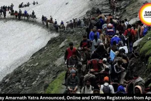 57-Day Amarnath Yatra Announced, Online and Offline Registration from April 15