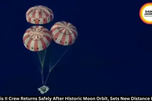 Artemis II Crew Returns Safely After Historic Moon Orbit, Sets New Distance Record
