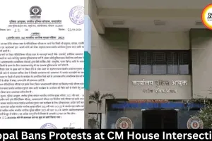Bhopal Bans Protests at CM House Intersections