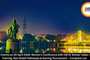 Bhopal Events on 20 April 2026