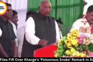 BJP Files FIR Over Kharge's 'Poisonous Snake' Remark in Assam