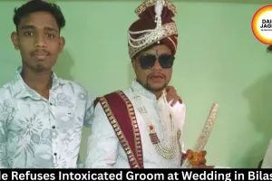 Bride Refuses Intoxicated Groom at Wedding in Bilaspur