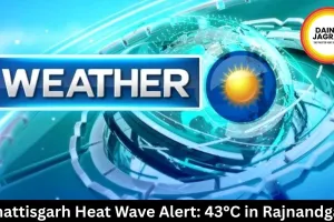 Chhattisgarh Heat Wave Alert: 43°C in Rajnandgaon