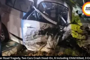 Kanker Road Tragedy, Two Cars Crash Head-On, 6 Including Child Killed, 3 Critical