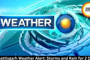 Chhattisgarh Weather Alert: Storms and Rain for 2 Days