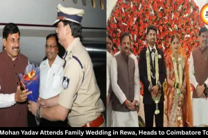 CM Mohan Yadav Attends Family Wedding in Rewa, Heads to Coimbatore Today