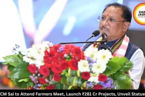 CM Sai to Attend Farmers Meet, Launch ₹281 Cr Projects, Unveil Statue