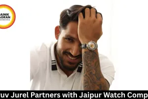 Dhruv Jurel Partners with Jaipur Watch Company