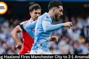 Erling Haaland Fires Manchester City to 2-1 Arsenal Win