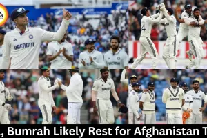 Gill, Bumrah Likely Rest for Afghanistan Test