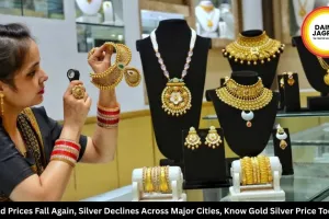 Gold Prices Fall Again, Silver Declines Across Major Cities, Know Gold-Silver Price Today