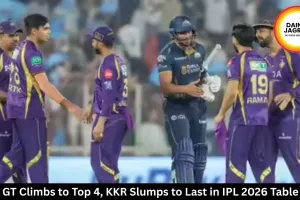 GT Climbs to Top 4, KKR Slumps to Last in IPL 2026 Table