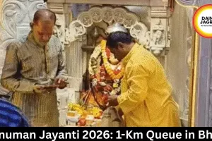 Hanuman Jayanti 2026: 1-Km Queue in Bhilai