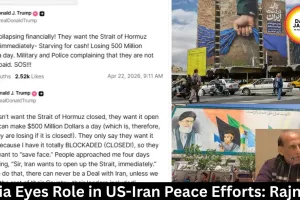 India Eyes Role in US-Iran Peace Efforts: Rajnath