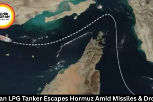 Indian LPG Tanker Escapes Hormuz Amid Missiles & Drones
