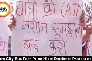 Indore City Bus Pass Price Hike: Students Protest at IMC
